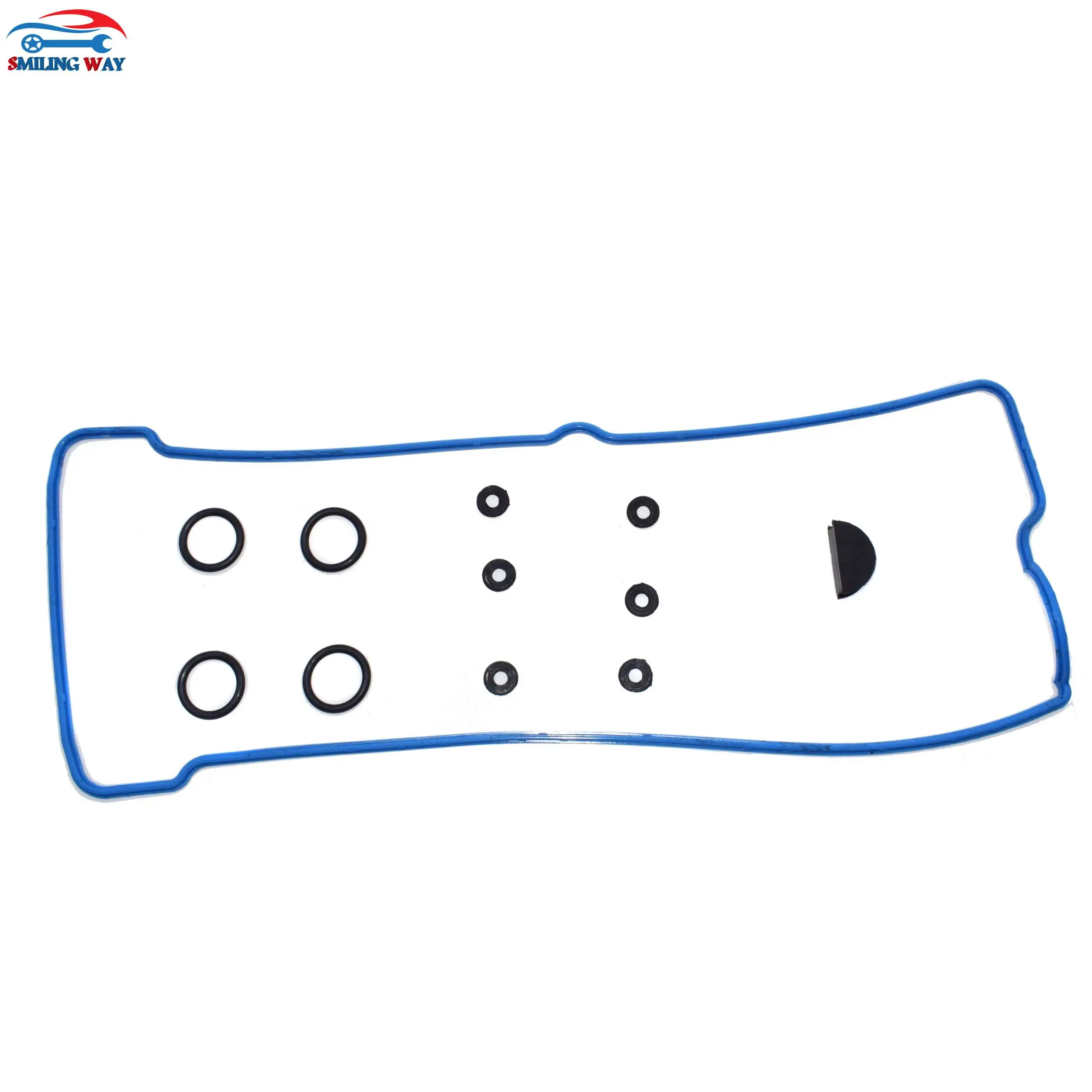 

SMILING WAY# Engine Valve Cover Gasket & Grommet & Spark Plug Tube Seal For Chevrolet Tracker Suzuki Aerio Esteem Vitara