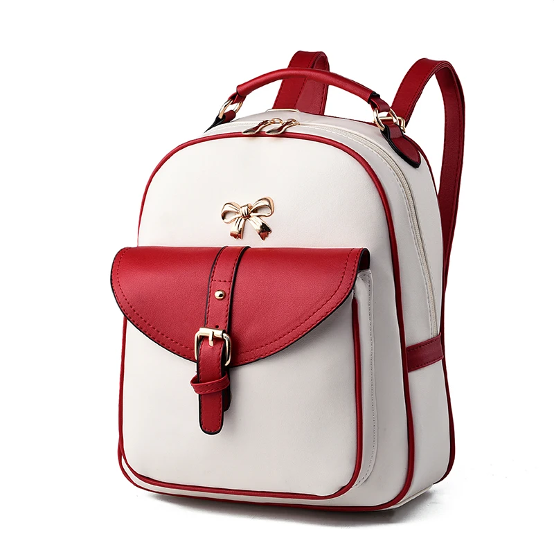 Famous Brand Backpack Women Backpacks Solid Fashion Girls School Bags