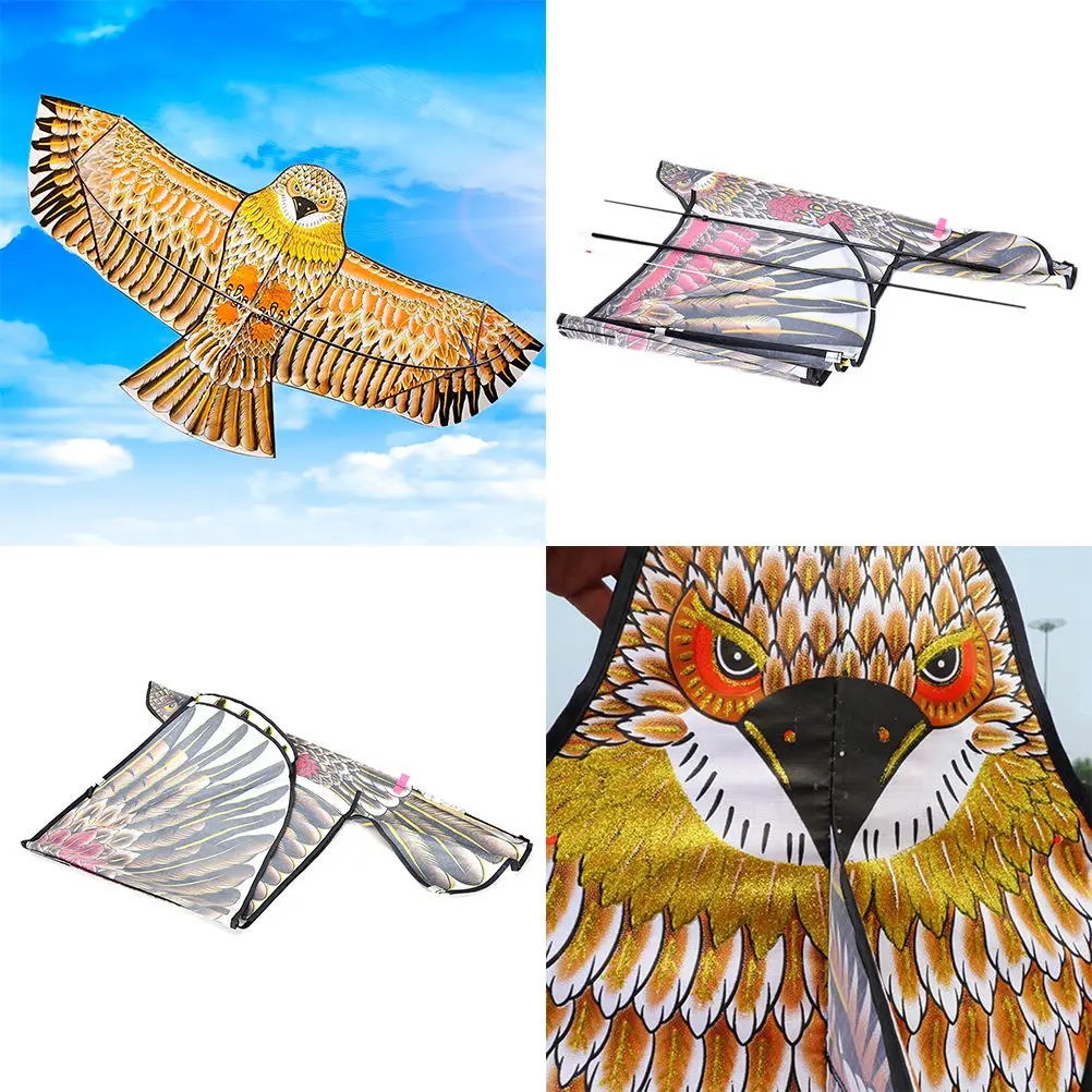 1 Set Hot Selling Golden Eagle Handle Line Kite Chinese Age