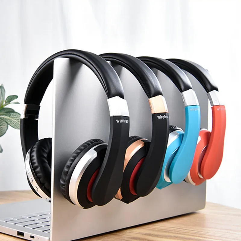 

MH7 Bluetooth Wireless Headphones Foldable Stereo Gaming Headset with Microphone Support TF Card for IPad Mobile Phone