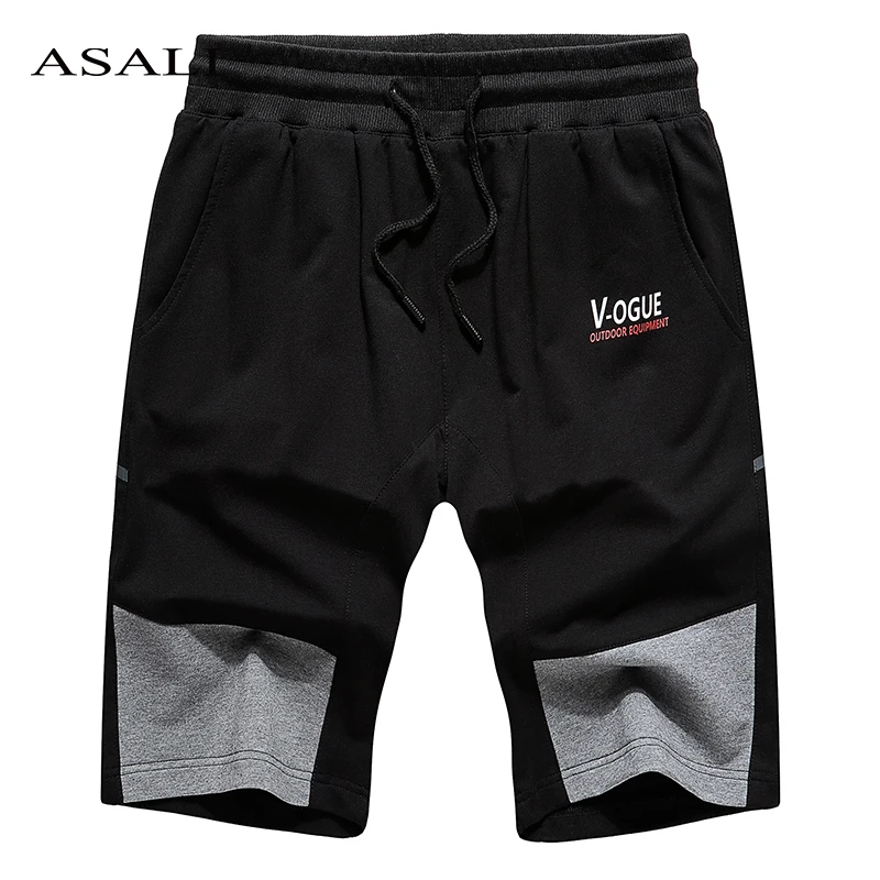 Men's Casual Fashion Shorts Summer Men Jogger Sport Trousers 2019 New Brand Jogging Workout Sportwear Black Short Pants Mens