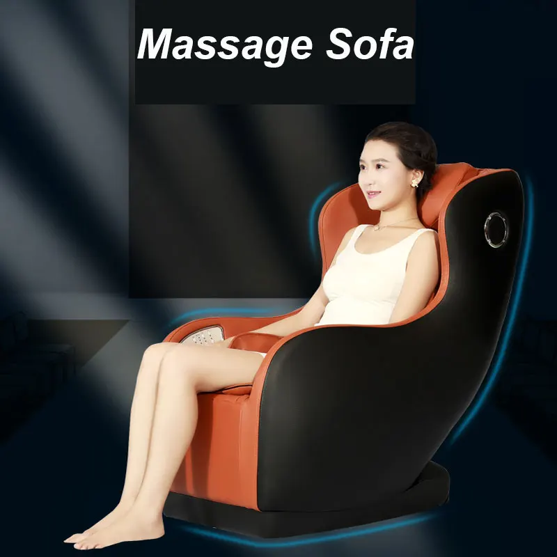 Массажное кресло для дома, автоматическое разминание всего тела, Многофункциональная капсула, электрический массажный диван, музыкальная ...