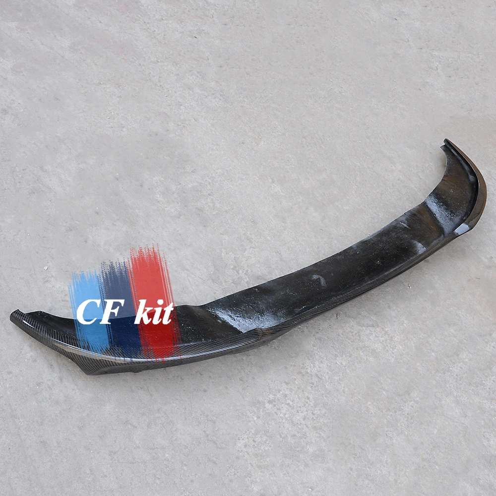 CF Комплект V стиль Настоящее карбоновое волокно передний нижний бампер губы для BMW F10 F11 спойлер передний губы автомобиля Стайлинг