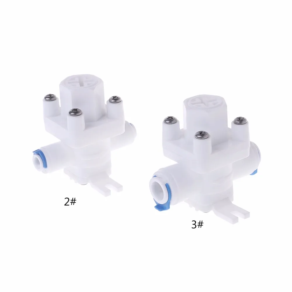 

Water Purifier Pressure Reducing Valve RO System 1/4" 3/8" Hose Quick Connector