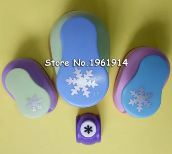 

4pcs/set Snowflake Crafts and Scrapbooking Tool Paper Punch For Photo Gallery decoration DIY Gift Card Punches Embossing device