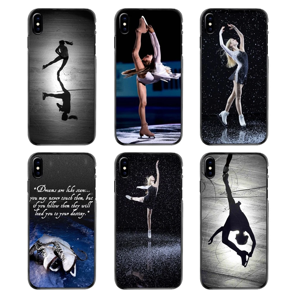 Phone Skin Cover For iPhone 4 4S 5 5S 5C SE 6 6S 7 8 Plus X XR XS Max iPod Touch Olympic Figure skating dance sport Poster |