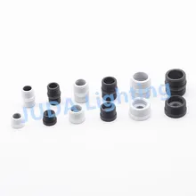 M16 M19 M25 лампа зуб трубка разъем резьба труба адаптер Черный Белый резьба адаптер железная лампа база аксессуары для освещения