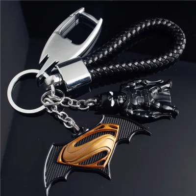 Мстители Marvel Герой Железный человек паук брелок для женщин сумка автомобильный брелок для ключей ювелирные изделия подарок Llavero - Цвет: FB-3