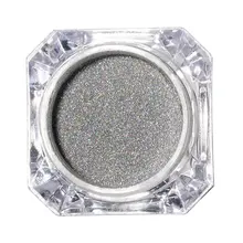Красота ногтей Титановый порошок зеркало муки зеркальный порошок Супер Тонкий блестящий покрытие металлического порошка