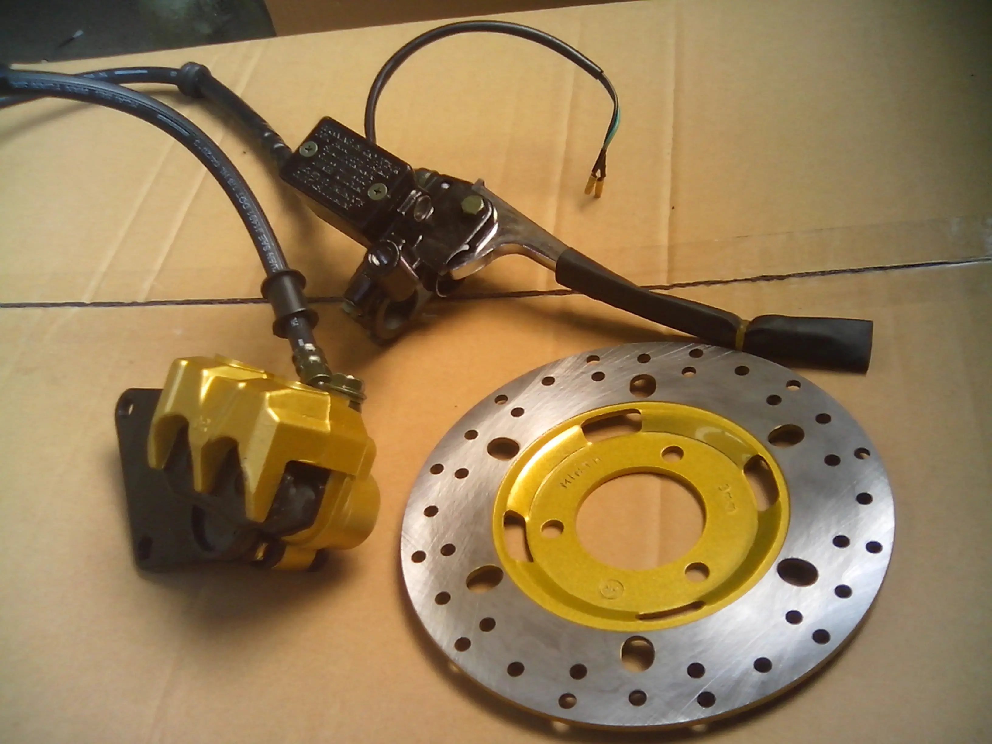 STARPAD Motorcycle disc brake pump assembly pump disc tray scooter