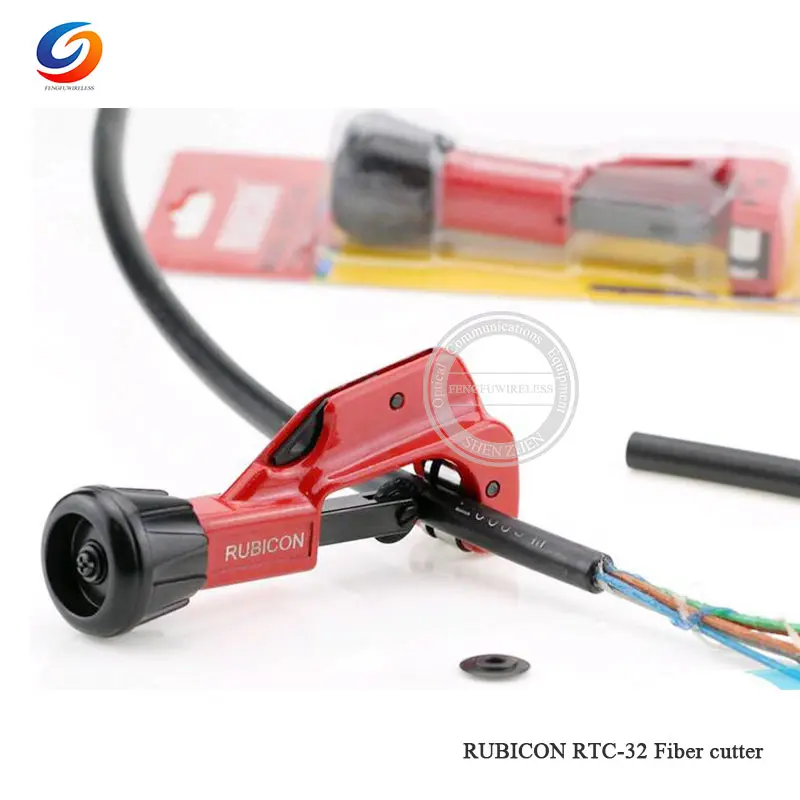 Волоконно-оптический кабель RUBICON RTC-32 для резки трубок кабель Резак 3-32 мм поперечный растворитель оболочки кабеля