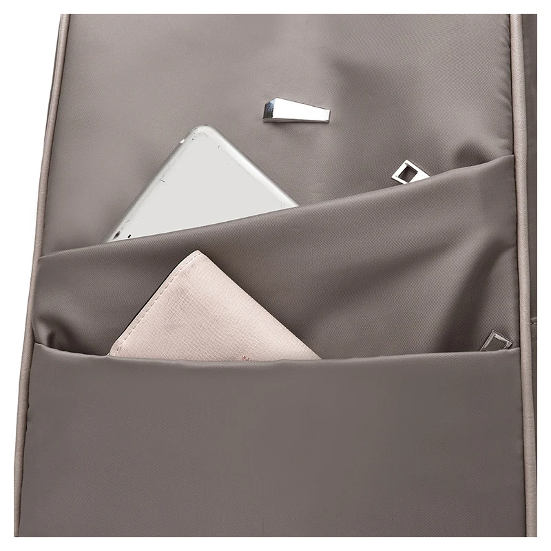Anslot Оксфорд рюкзак для девочек-подростков сплошной цвет Школьный рюкзак Противоугонный рюкзак женская большая дорожная сумка женский рюкзак HPS348