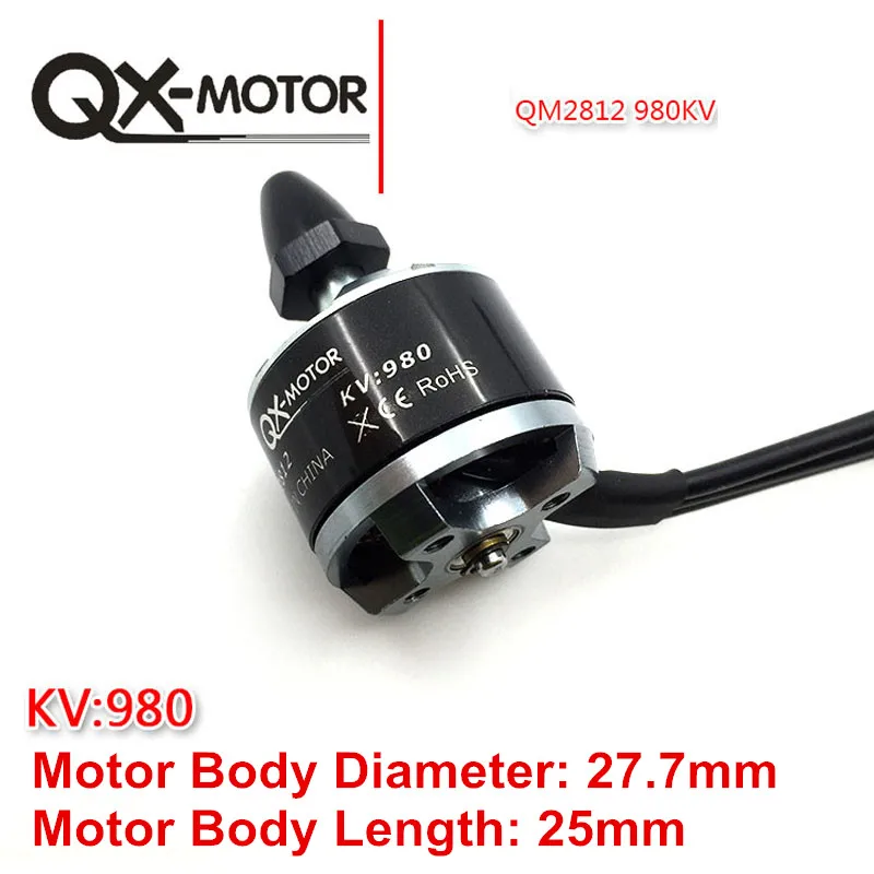 1 шт. QX мотор QM2812(2212) 980KV бесщеточный CW CCW для F330 F450 F550 Мультикоптер