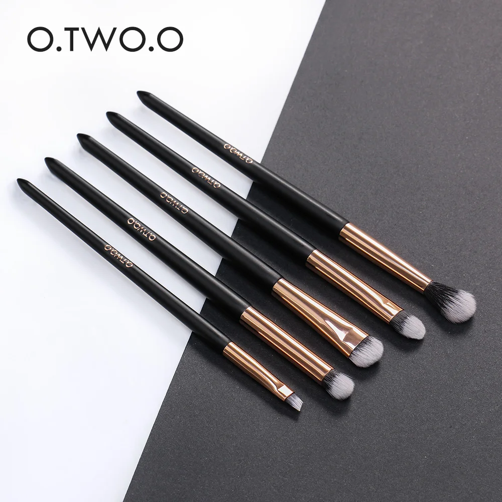 O.TWO.O 5pcs Makeup Brush Set Professional Eye Shadow Eyebrow High