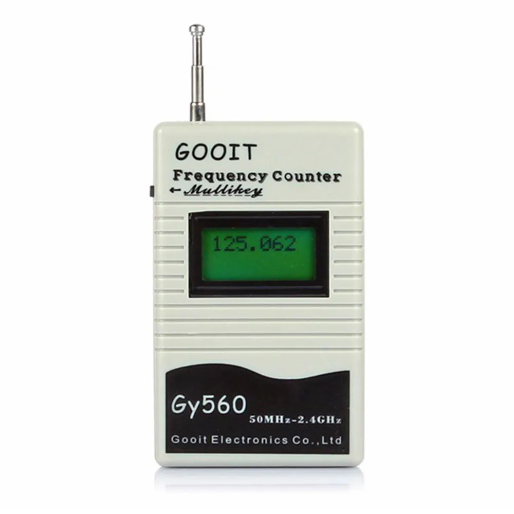 

Two Way Radio Portable Frequency Counter Meter GY560 Test Range 50 MHz-2400MHz Free Shipping