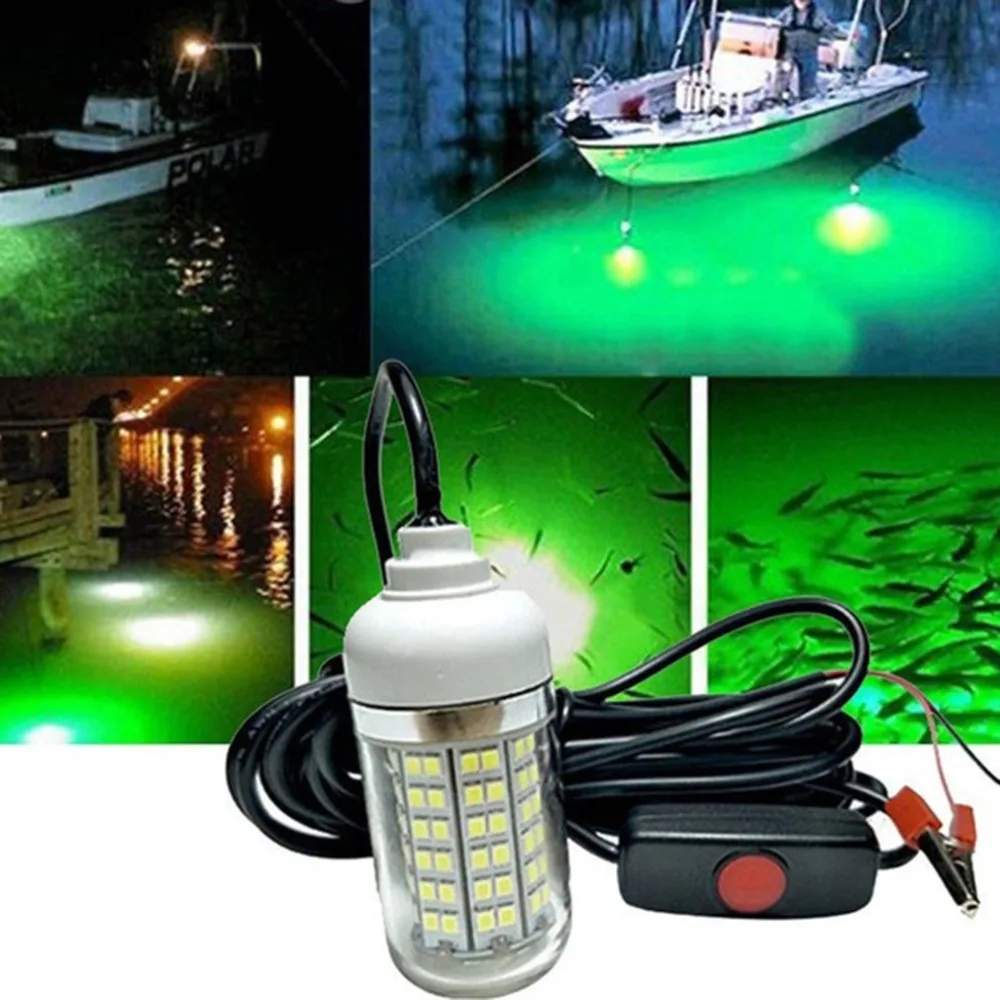 Портативный светодиодный фонарь для рыбалки глубоководный подводный рыболовные приманки свет водонепроницаемый рыбный аттракторный креветок приманка наживка свет