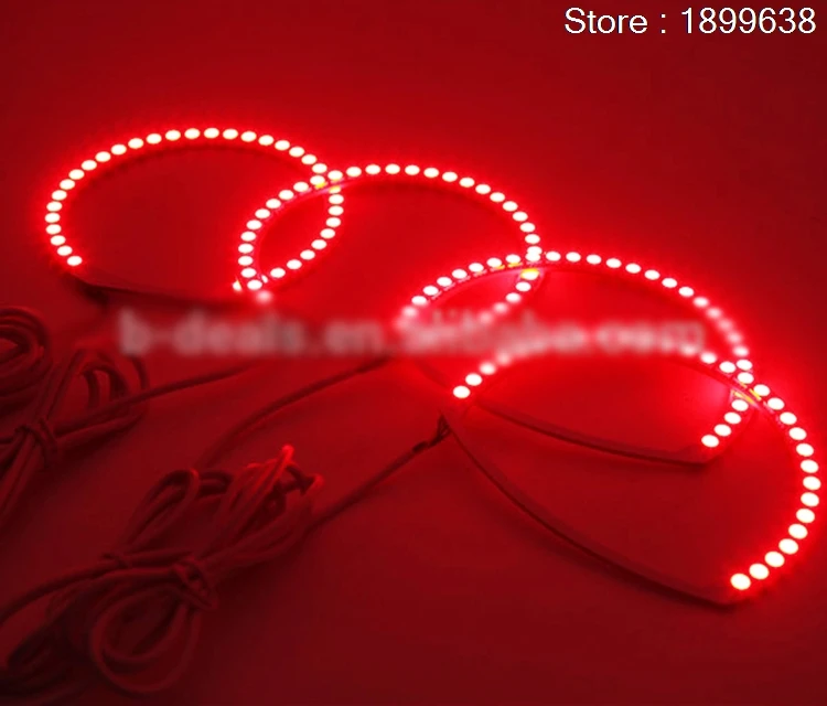 Для mazda 3 2003 2004 2005 2006 2007 2008 2009 RGB светодиодный фар колец halo ангел демон глаза с