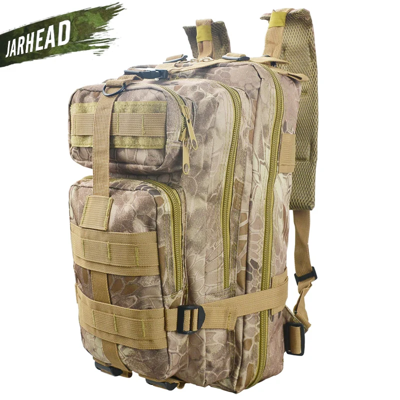 

Outdoor Camping Hiking Backpack 3P Military Army Tactical Backpack Trekking Sport Travel Rucksacks Camouflage Hunting Bag