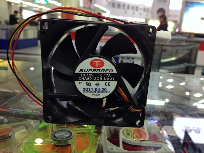 

Новый SUPERRED 8025 12V CHA8012CB-NA-O охлаждающий вентилятор