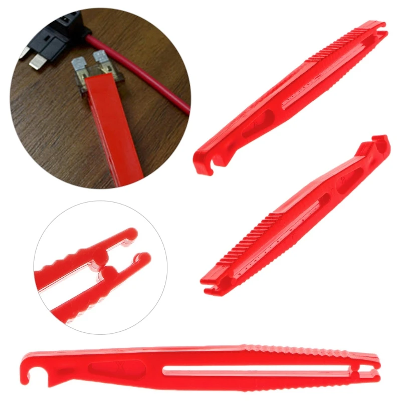 

5Pcs Car Auto Van Blade Fuse Puller Clip Holder Insert Removal Security Tool qiang