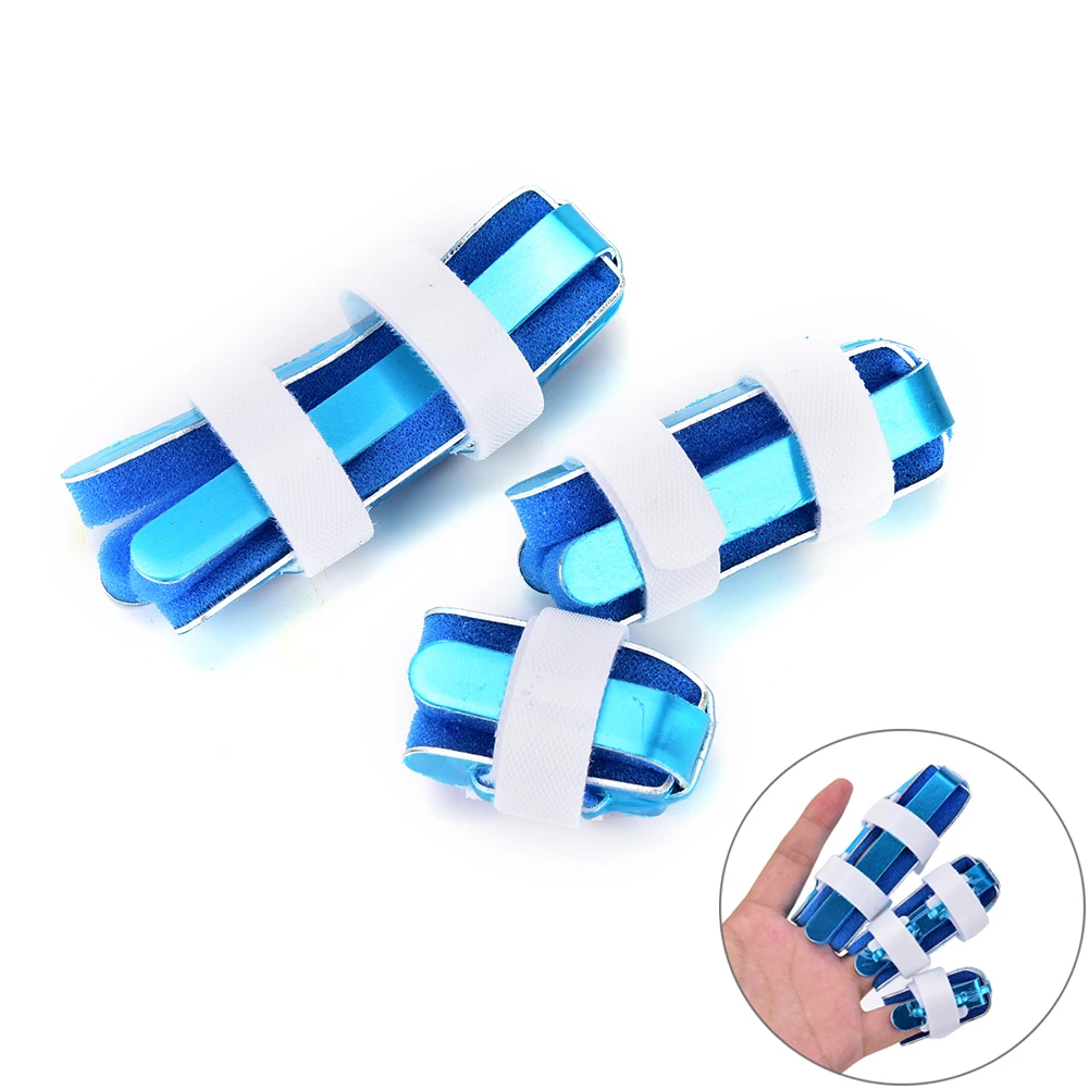

1Pc Aluminum Alloy 4 Sticks Type Phalangeal Clip Child Finger Joint Dislocation Sprain Injury Broken Bone Fingers Splint 3Sizes