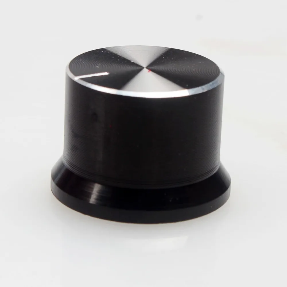 Aluminum + Plastic Potentiometer Knob Audio Knobin Potentiometers from