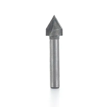 

60 Degree CNC V Groove Router Bit 1/4" Shank Milling Cutter Engraving Wood Working Tool 6x10mm