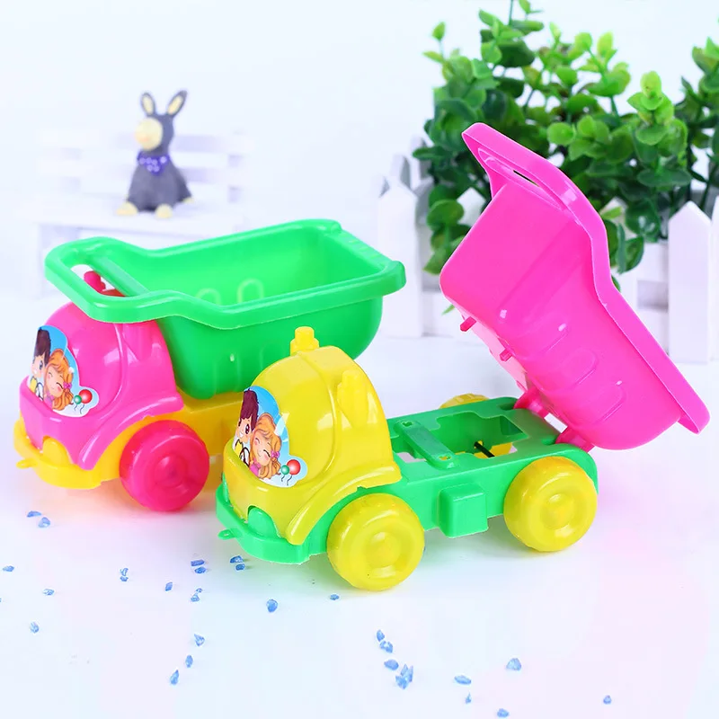 4 шт. Мини Игрушка Пляжный автомобиль 14*8 см грузовик модель автомобиля для детей, играющих с песком