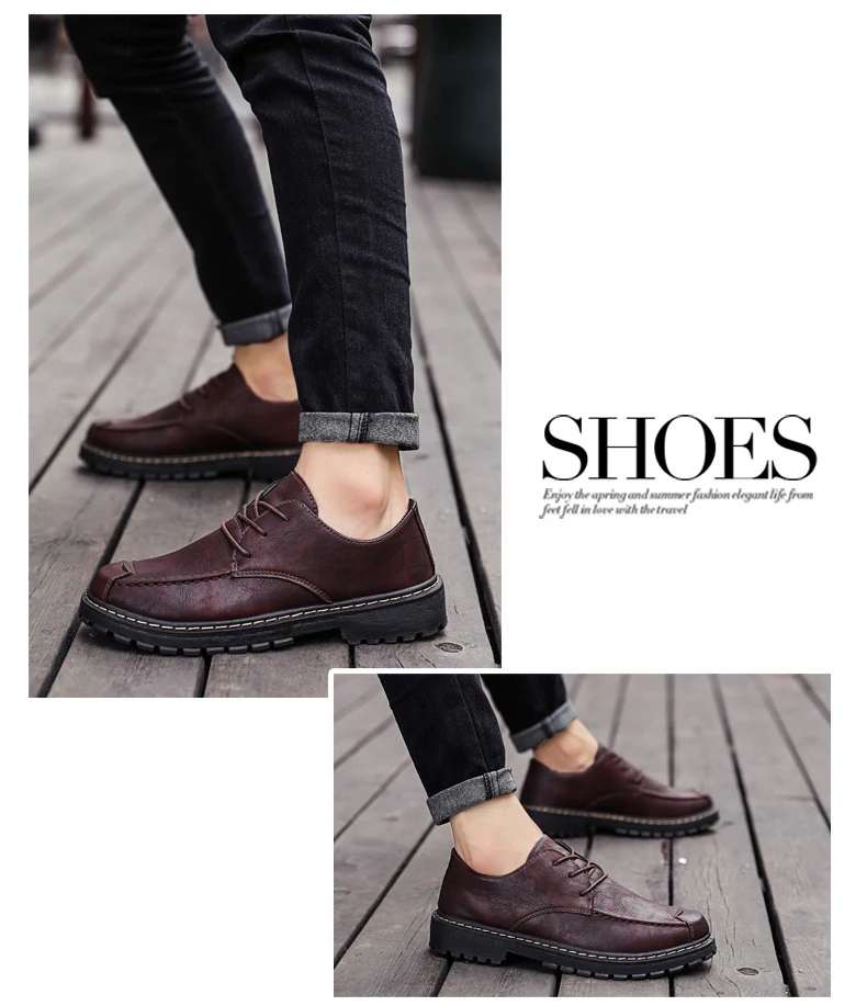 Кожаные Туфли-оксфорды для мужчин; модельные лоферы в деловом стиле; модная повседневная мужская обувь для взрослых; сезон весна-осень; Мужская Свадебная обувь