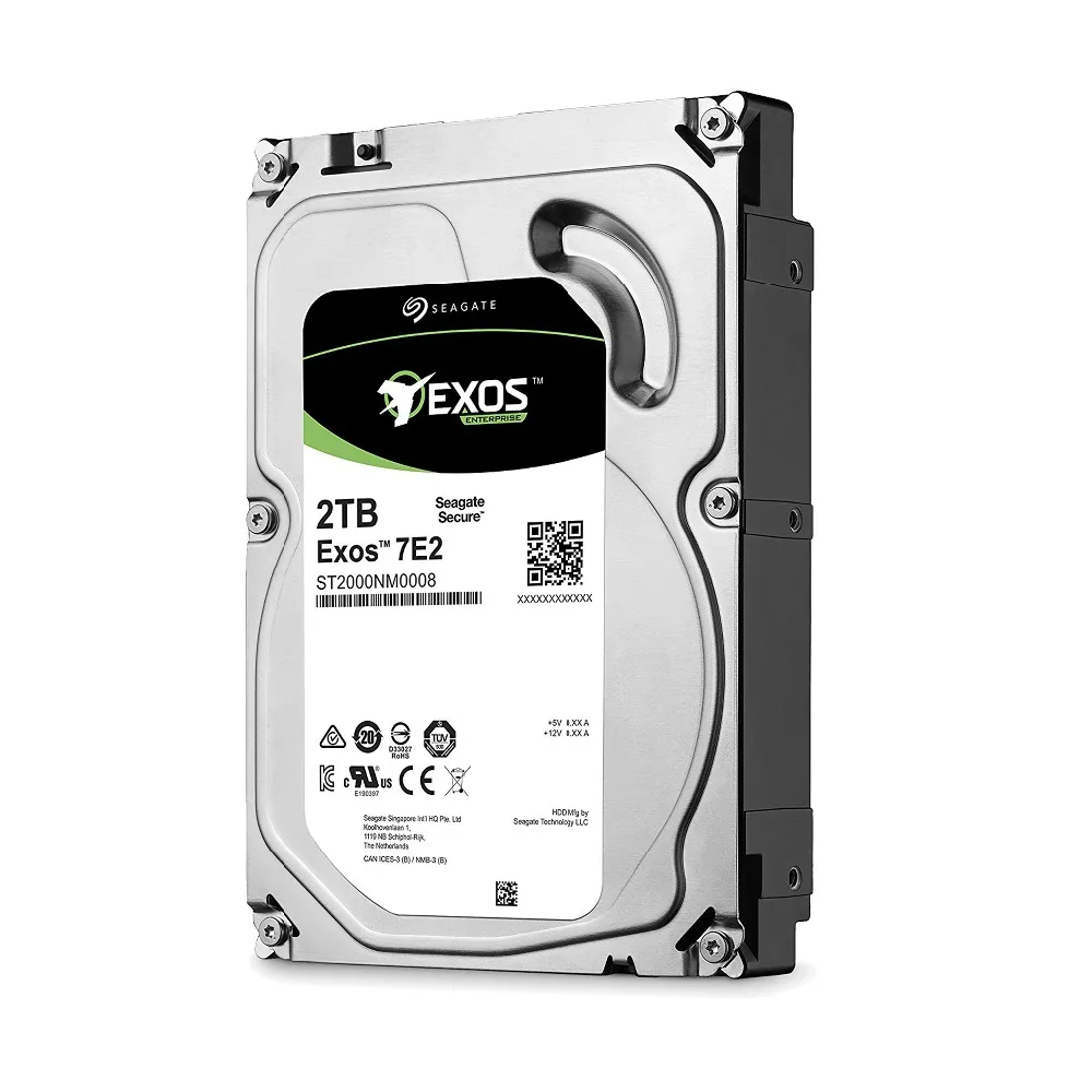  Seagate Exos 7E2 SATA 6 Gb/s 128 MB Cache 35 pulgadas HDD de 2 TB Enterprise Disco Duro ST2000NM000