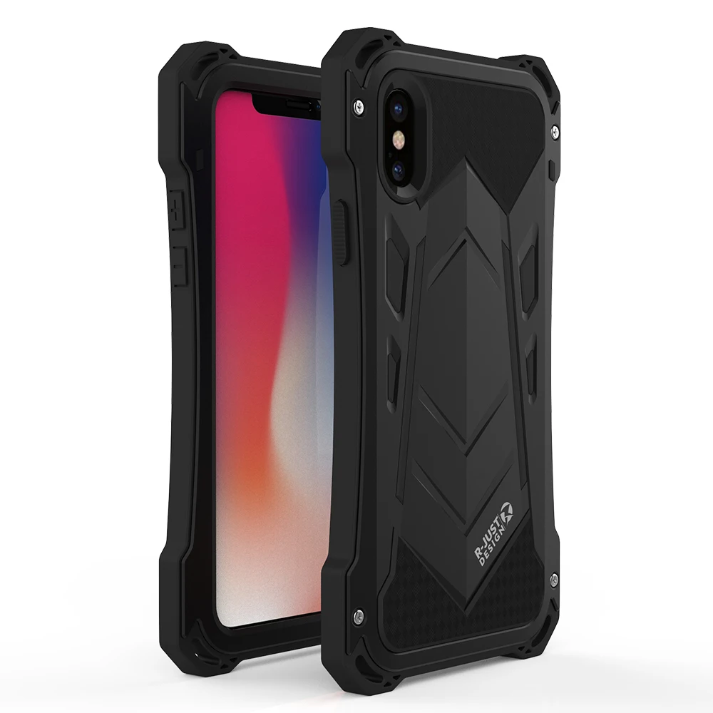 Роскошный защитный чехол для Iphone X, XR, XS, MAX, 7, 8 Plus, водонепроницаемый чехол для телефона