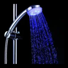 Высококачественный 7 цветов меняющий кран с подсветкой водопроводный рассеиватель для душа воды ванной комнаты