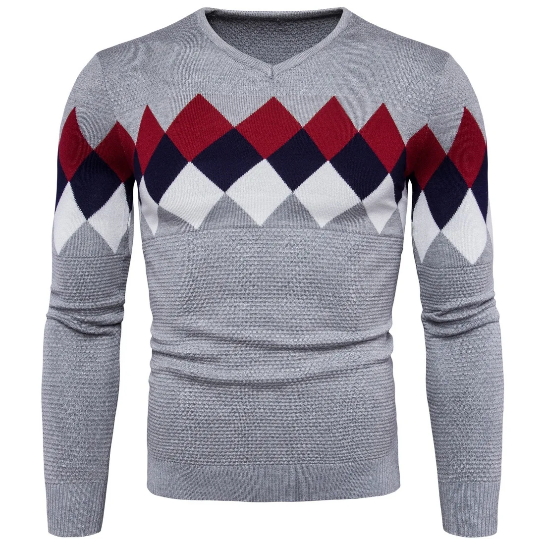 mens pullover sweater sewing pattern v neck