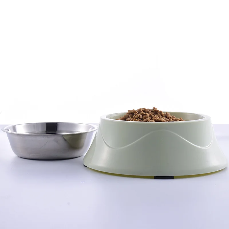 HOTFUN Pet одна чаша из нержавеющей стали модный дорожный Фидер для кормления щенков