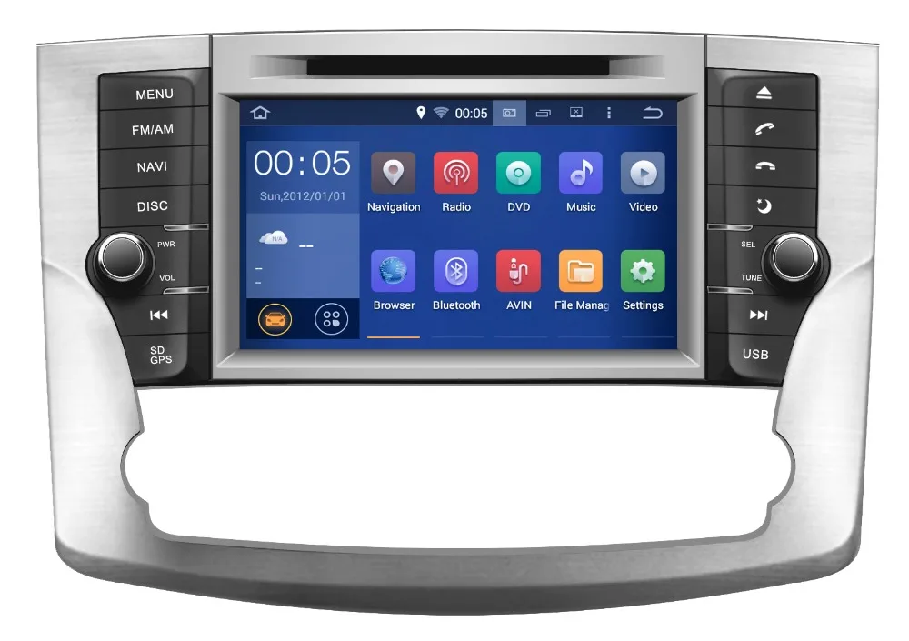 Top 8" Android 8.1 IPS quad core car multimedia DVD player Radio GPS FOR toyota Avalon 2011 2012 -2013 camera dab+ recorder dvr 0