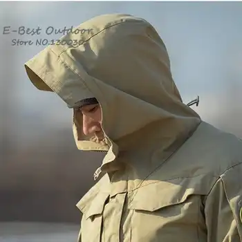 aichAngeI Army Clothes Tactical Windbreaker Men Winter Autumn Thermal Flight Pilot Coat Male Hoodie Military Field Jacket
