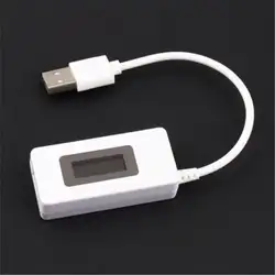 ЖК дисплей USB Mini напряжение и ток мониторы тестер детектор мобильный мощность ёмкость Лидер продаж метров инструмент