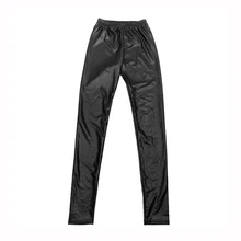 NEW WOMENS SEXY FASHION LEATHER LOOK HIGH WAISTED JEGGINGS / LEGGINGS