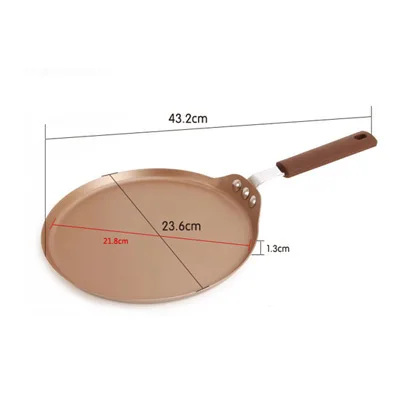 9 inch GFHGSD Non-stick Breakfast Carbon Frying Pan with Carbon Steel Coating and Induction cooking,Oven& Dishwasher safe 9& 6 Inches - Цвет: 9 inch