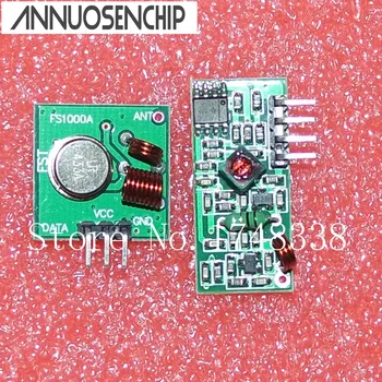 

1Lot= 1pair (2pcs) 433Mhz RF transmitter and receiver Module link kit for Arduino/ARM/MCU WL diy 433mhz wireless