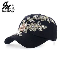 Для женщин различные со стразами и с украшением в виде кристаллов Сияющие шипованные хлопкового денима козырек шапка Bling Регулируемый Бейсбол шапки B038