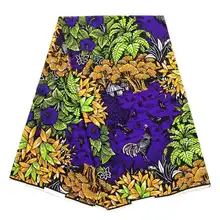 Анкара в нигерийском, африканском стиле воск печати вощеный хлопок настоящий ducth воск ткань новая мода для свадебного платья