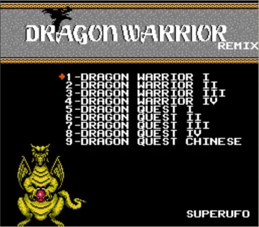 The Dragon Warrior Remix 9 In 1 Game Cartridge For Nes Fc Console Nes In 1 In 1 Nesnes Cartridge Aliexpress