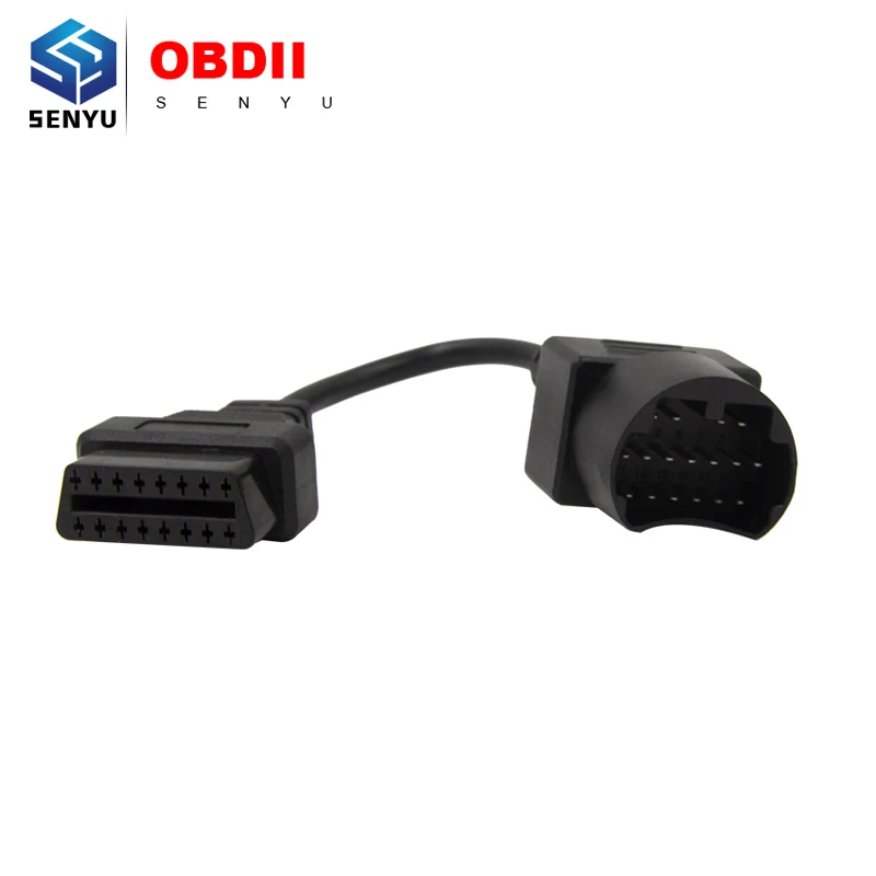 

1PC for Mazda 17 Pin to 16 Pin FEMALE OBD2 OBDII Cable Diagnostic Adapter Connector with High Quality