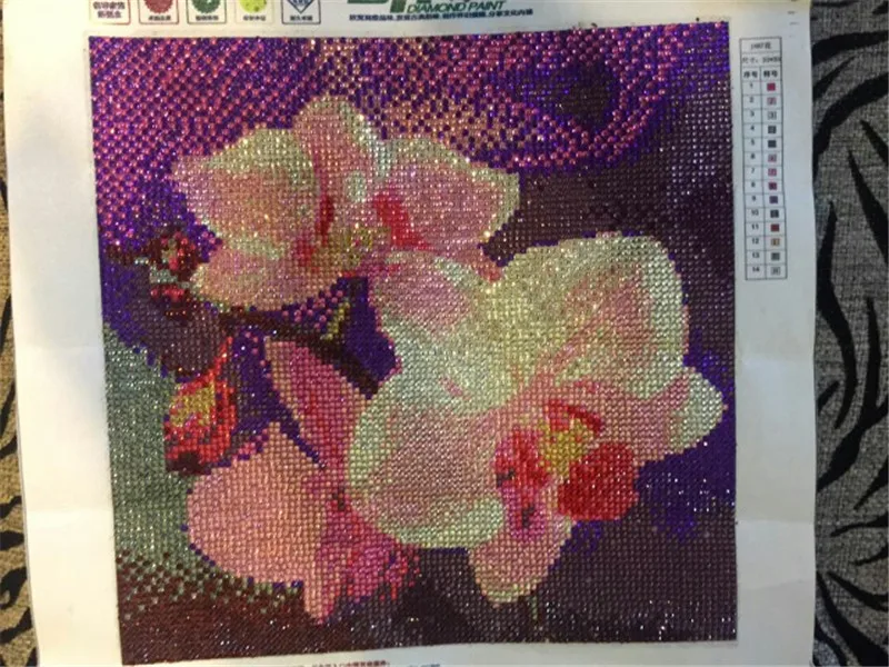 

2018 new DIY crystal Full Diamond Embroidery Icon diamond flower Rhinestones Cross Stitch Kits diamond embroidery for gift zx