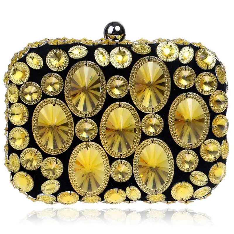 Европейский и американский Ужин сумка женская банкетное платье вечерний клатч вечерняя сумочка - Цвет: Gold