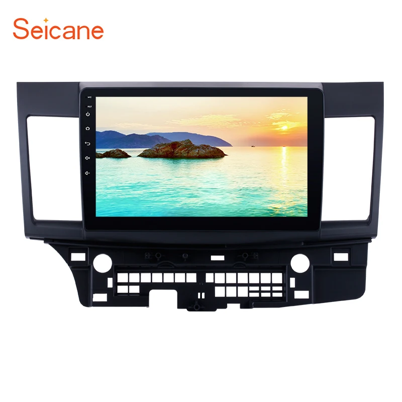 

Seicane Android 9.0 10.1inch 2Din Car Radio For 2008 2009 2010-2015 Mitsubishi Lancer-ex with Mirror Link OBD2 Rearview Camera