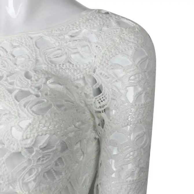 MISSOMO одежда женское кружевное белое платье шифоновые вечерние платья vestidos халат Макси длинное платье размера плюс женское летнее платье 617
