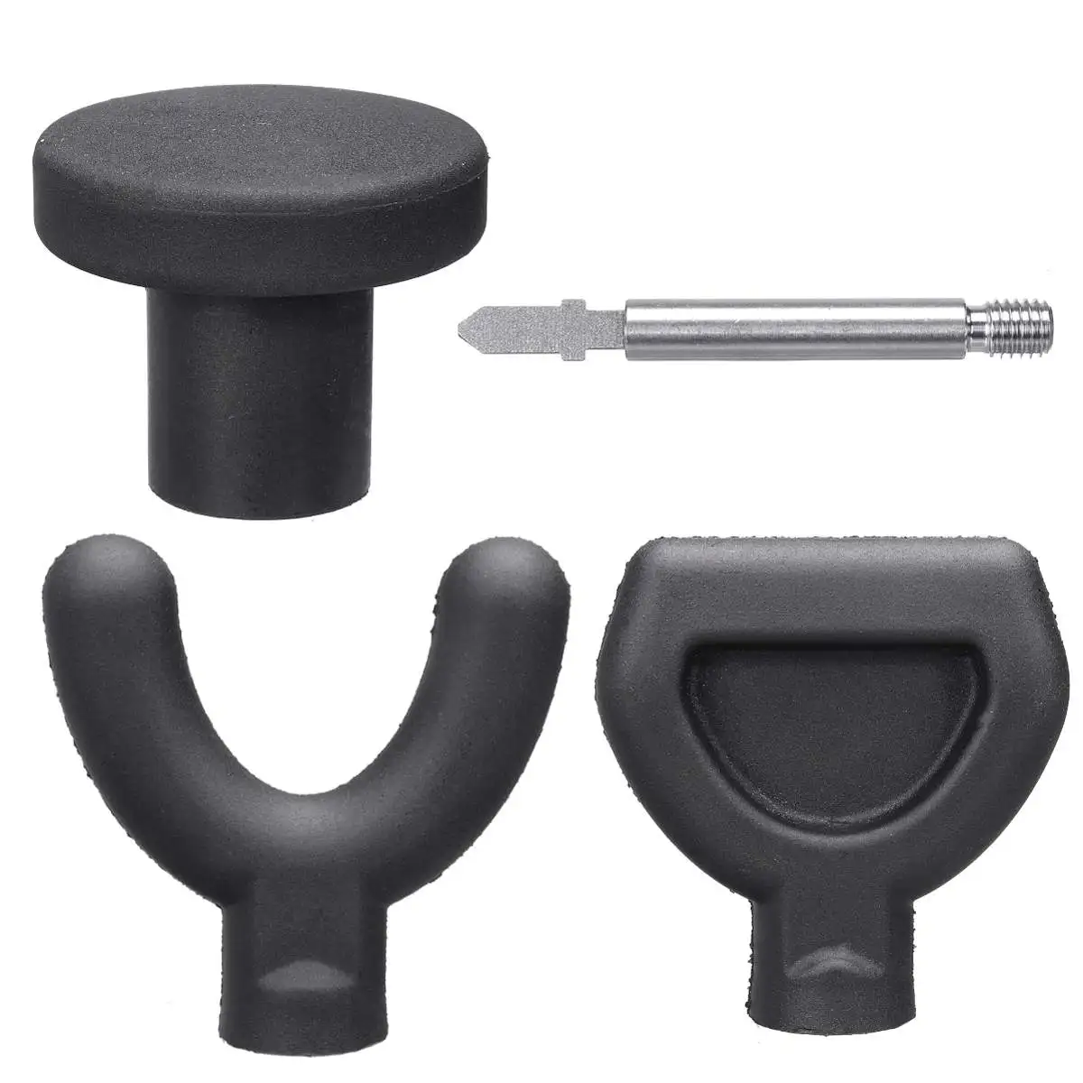 3Pcs Head(B) 3, 6 штук в партии, расслабление мышц массажные насадки массаж для пистолета глубокого воздействия Электрический массажер для массажа заменить насадки - Цвет: 3Pcs Head(B)