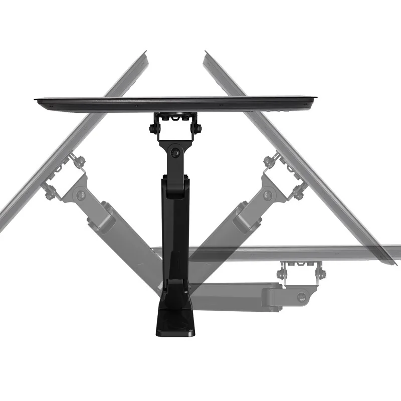 NB F350 التلفزيون جدار جبل قطب 40-50 بوصة ذراع مراقبة حامل الغاز الربيع فري ليفت كامل الحركة سبائك الألومنيوم الدورية VESA الوقوف